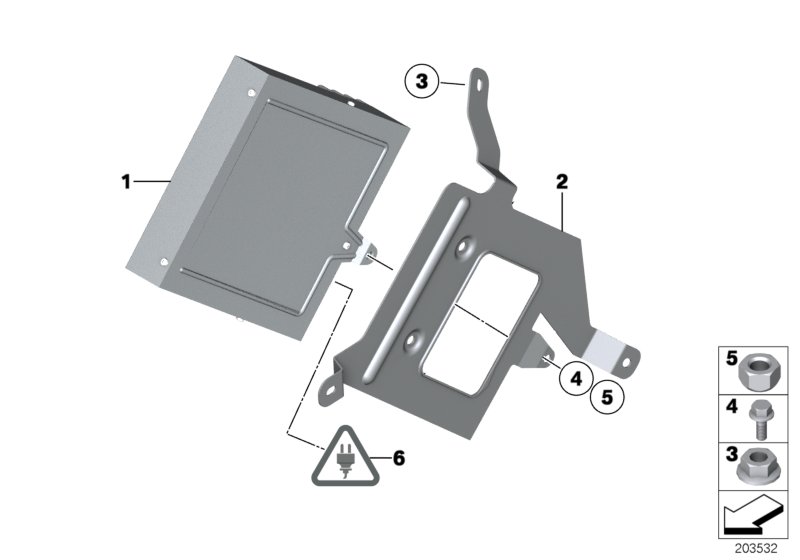 Verstärker / Halter Hifi System