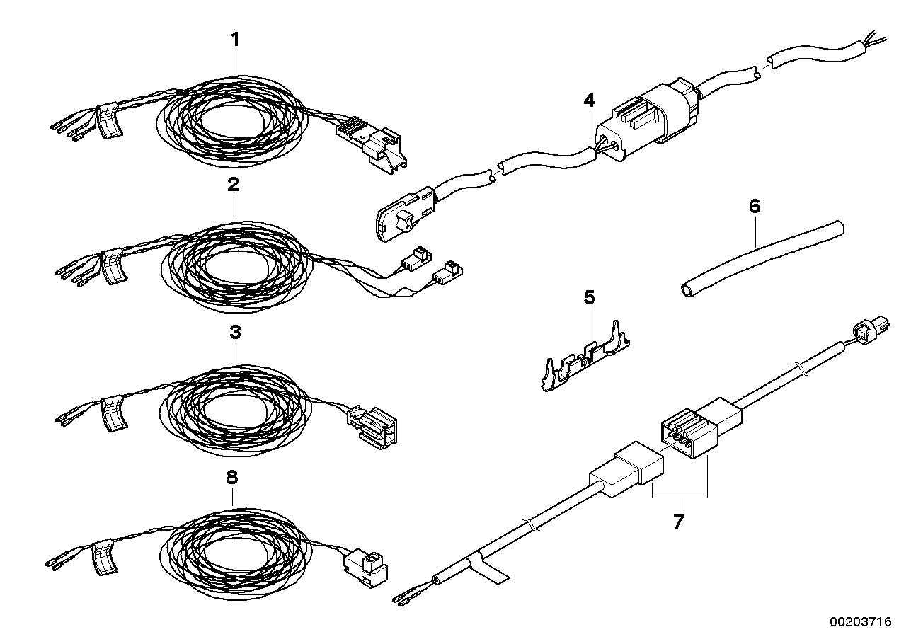 Câble réparation airbag