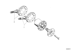 Rear-differential ring gear