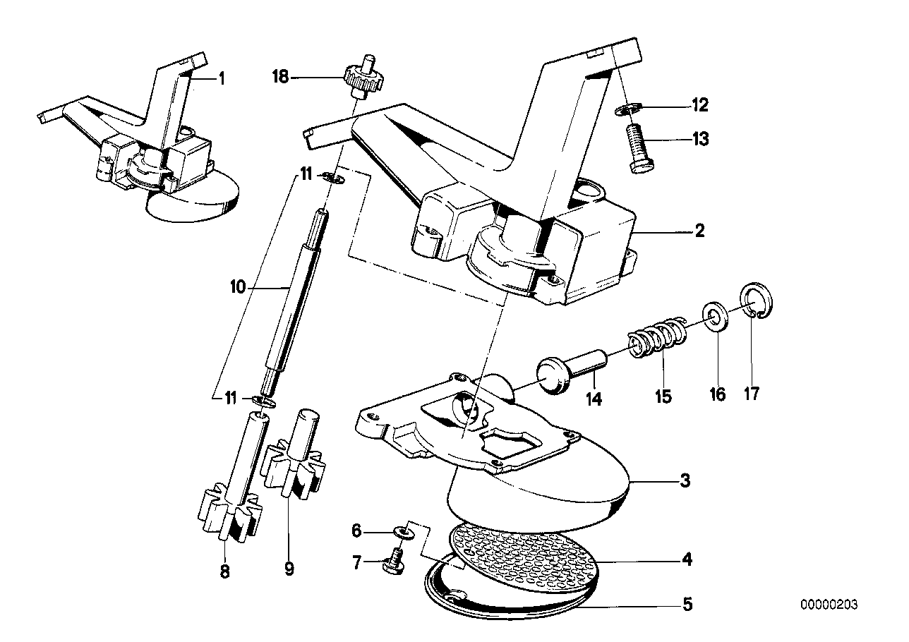 Lubrication system/Oil pump with drive