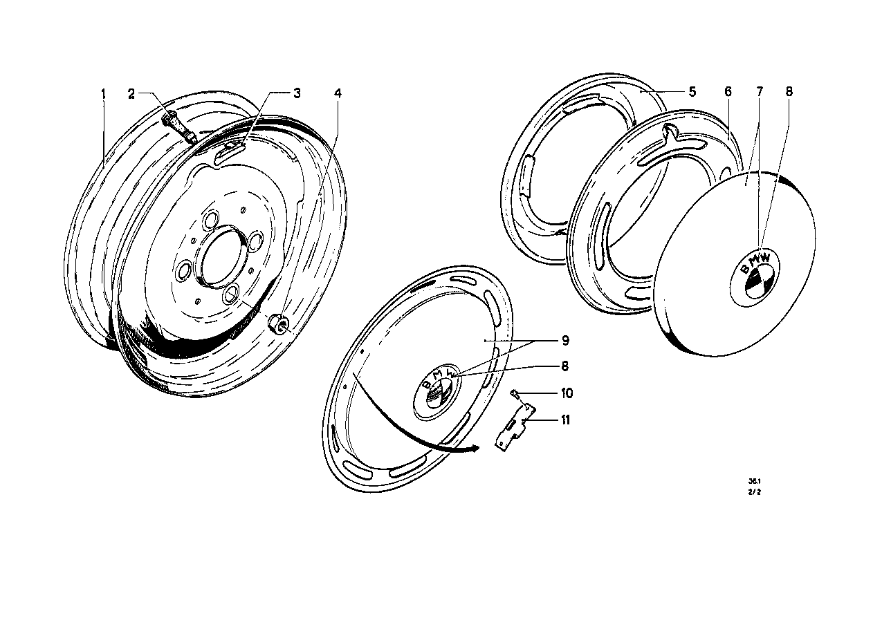 Velg stalen