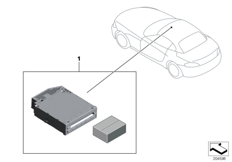 Retrofit kit, DVD changer