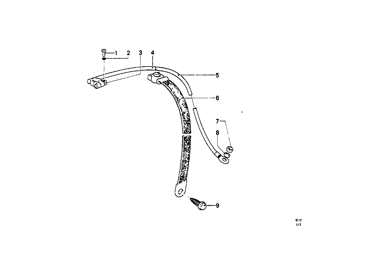 Câble de batterie - câble de masse