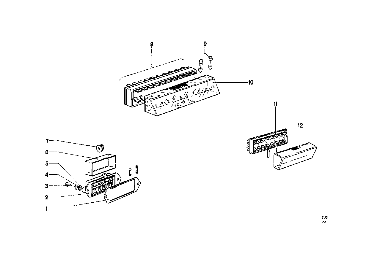 Caja para cortacircuitos