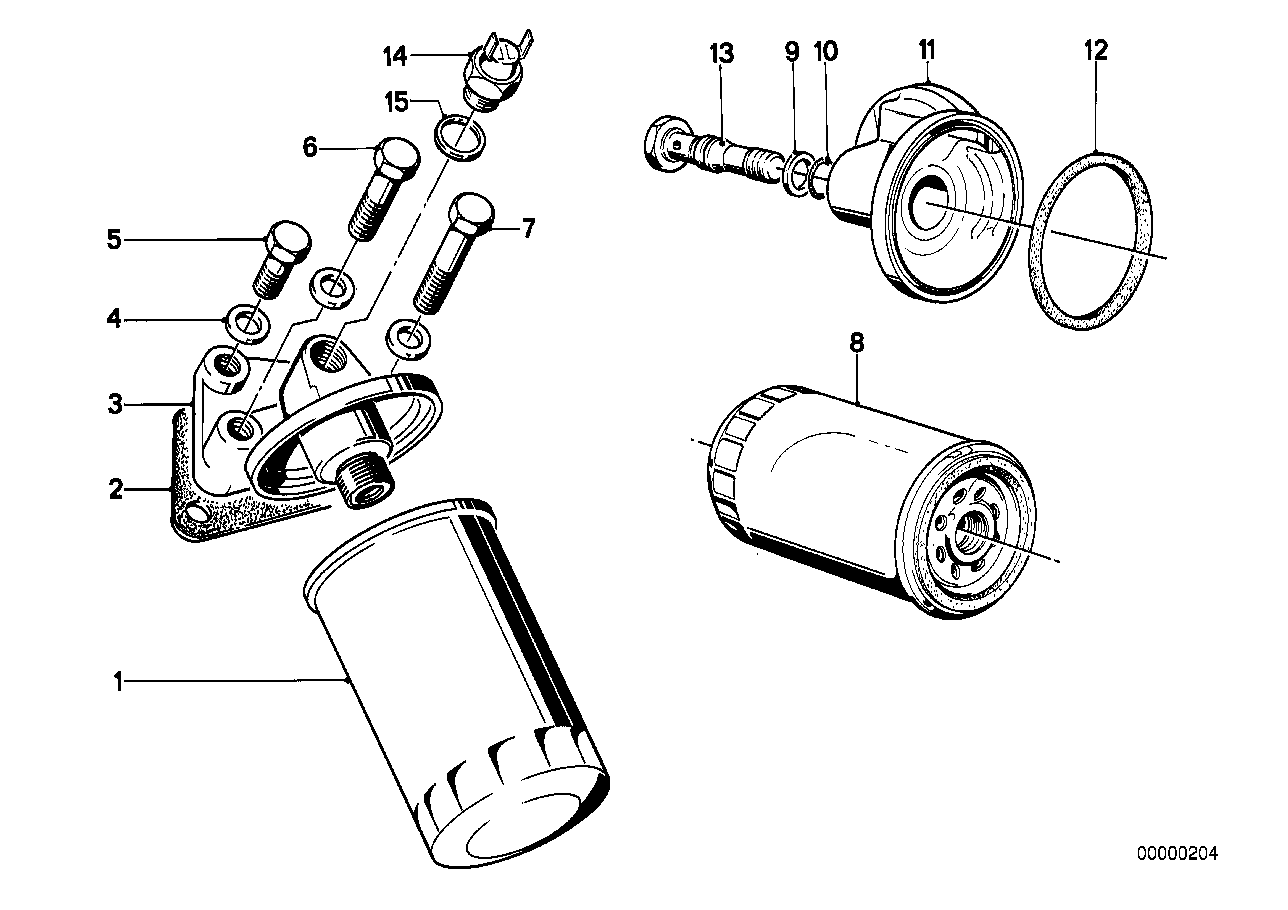 Olievoorziening-Oliefilter