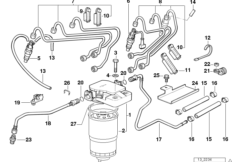 Impianto d'iniezione Diesel