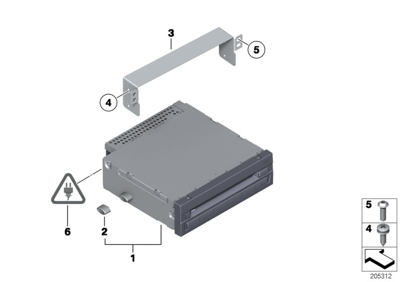 DVD Changer/Bracket