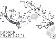 Power steer.,fluid lines/Adaptive Drive