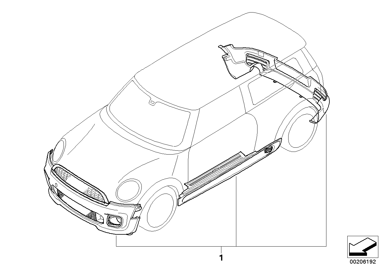 JCW Aerodinamik paket