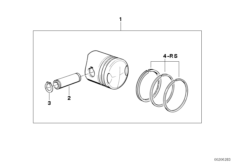 Piston, -Münferit parçalar