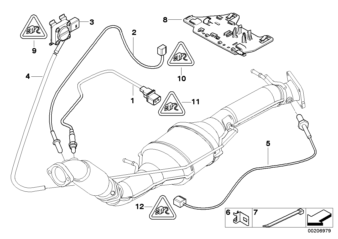 Dieselpartikelfiltersensorik/Anbauteile