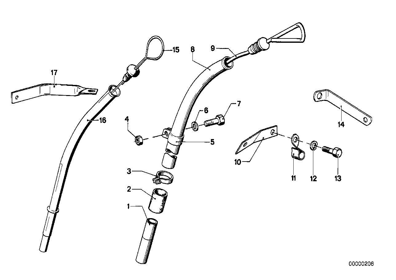 Oliecarter/olieniveau