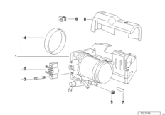 Throttle housing Assy