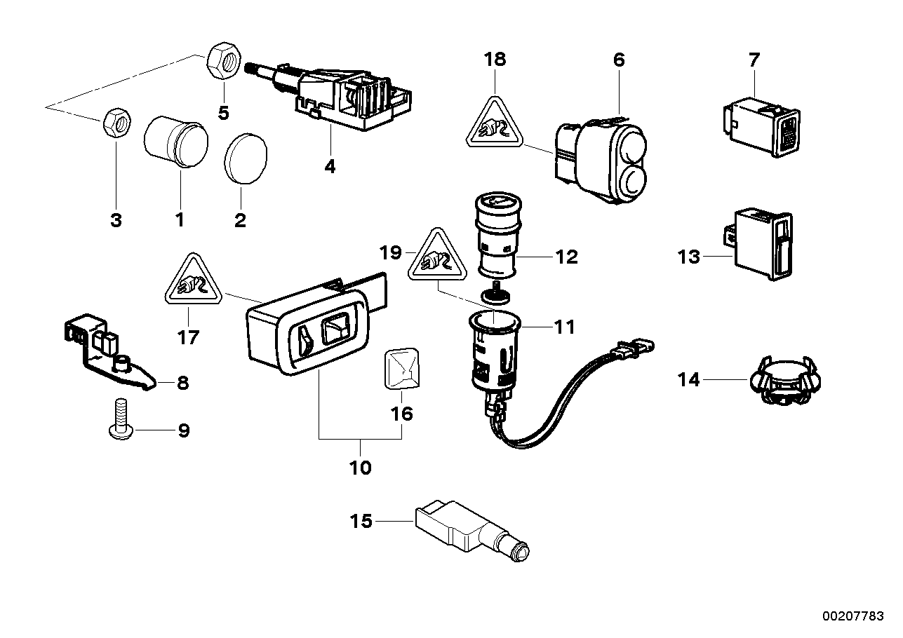 Various switches