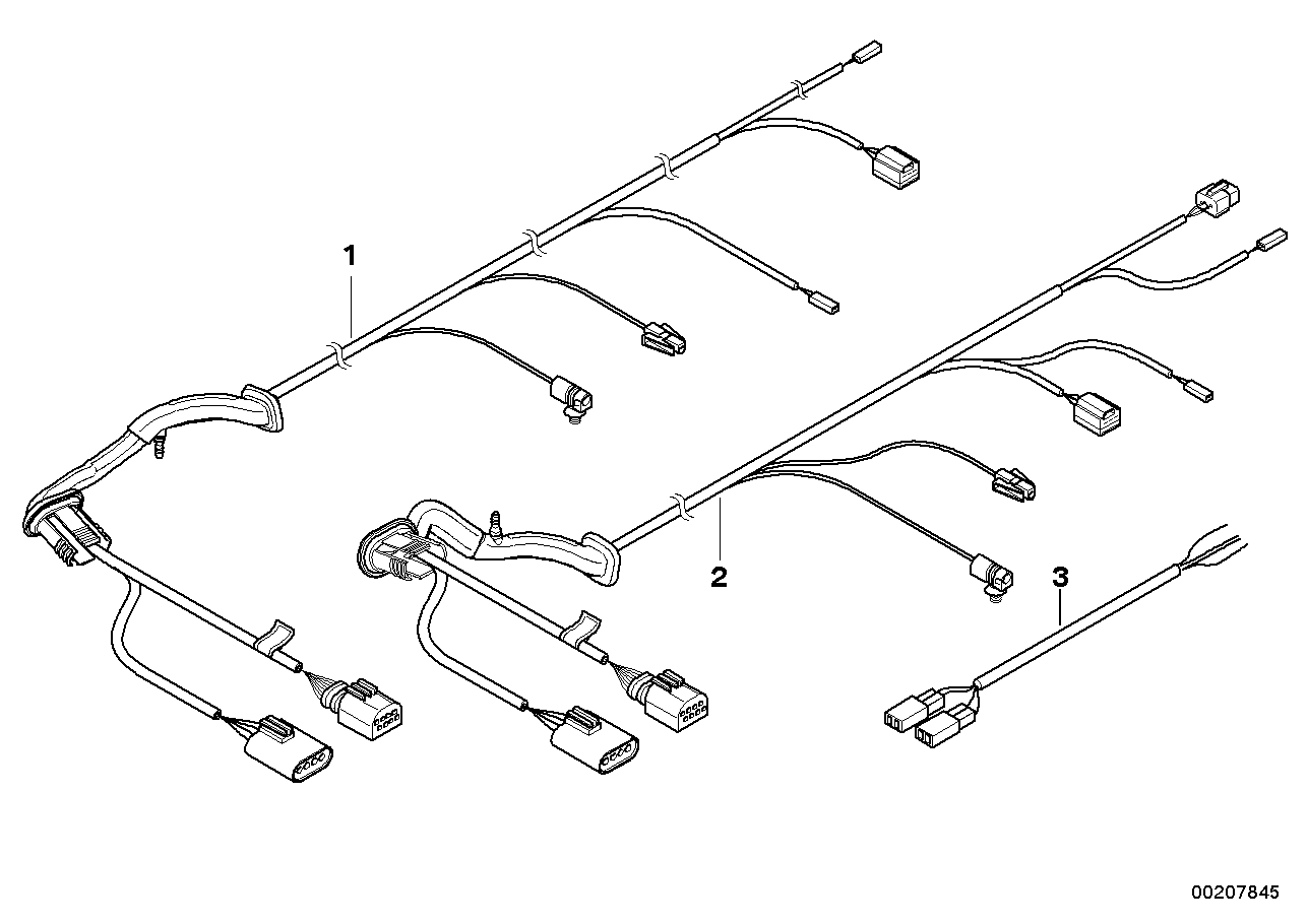 Jeu de câbles Splitdoor