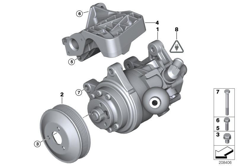 Power steering pump/Adaptive Drive