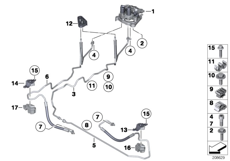 Valve block and add-on parts/Dyn.Drive