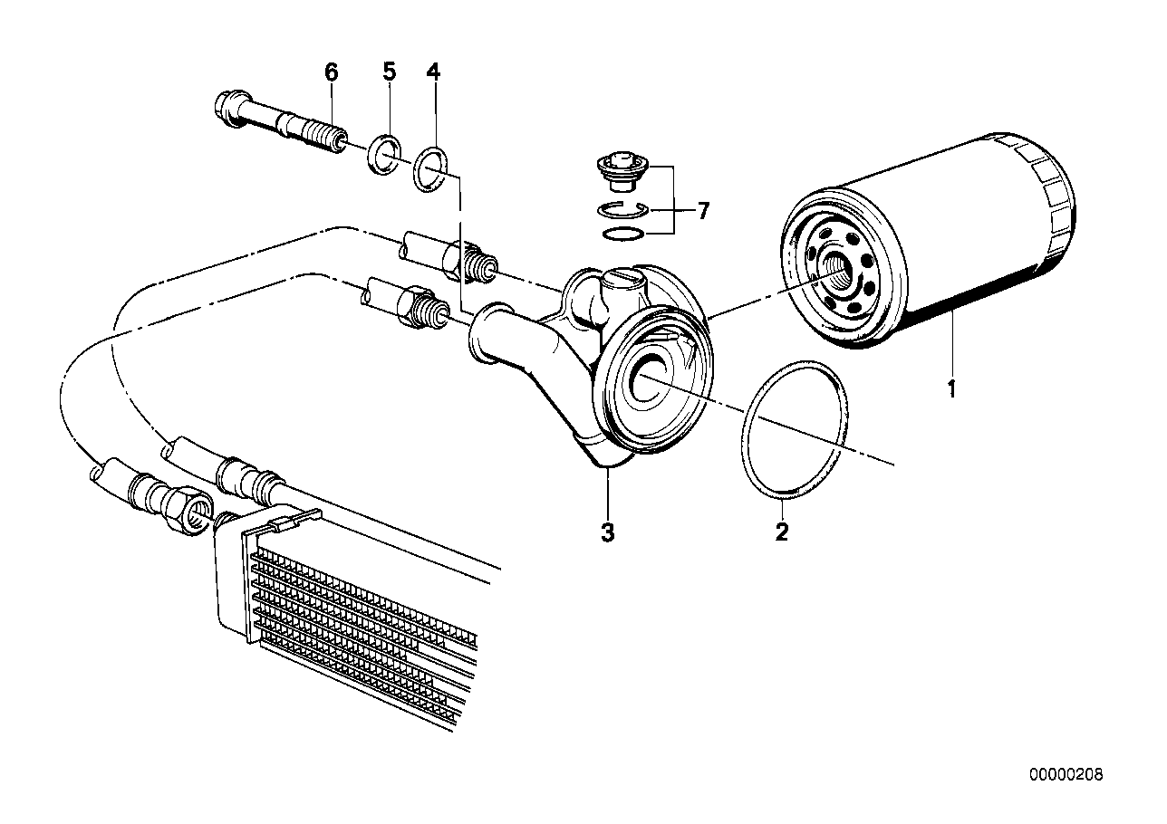 Ölversorgung-Ölfilter