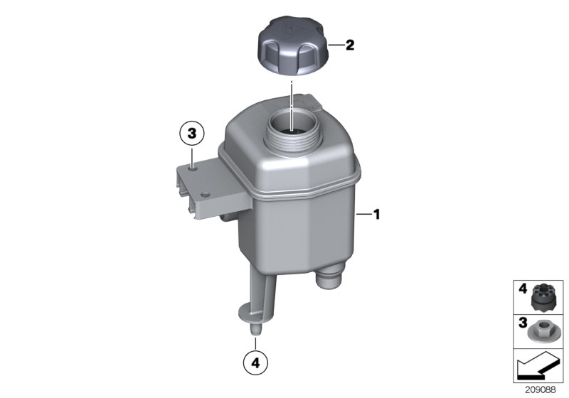 Expansion tank, intercooler