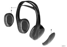 Infrared headphones