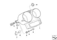 Dashboard mounting parts