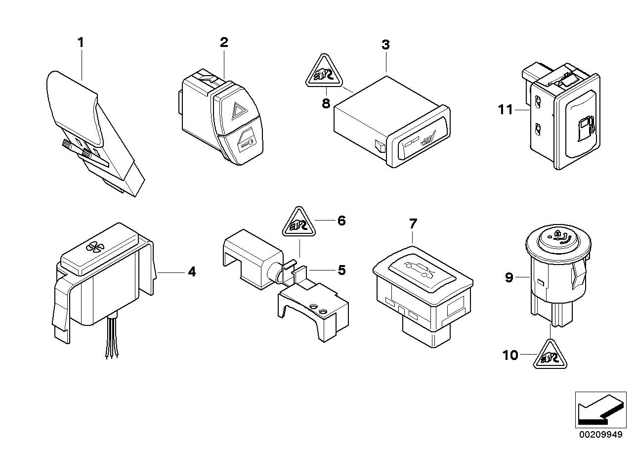 Various switches