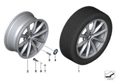 BMW LA wheel, V-spoke 324