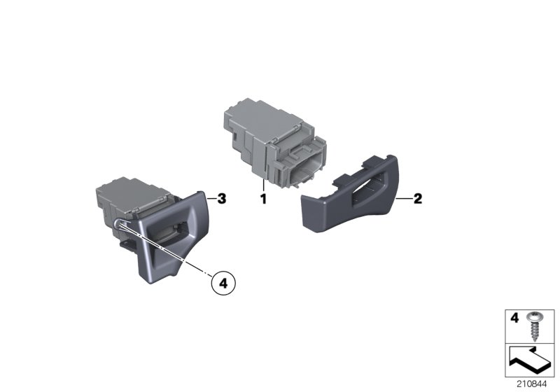 Ignition lock of remote control