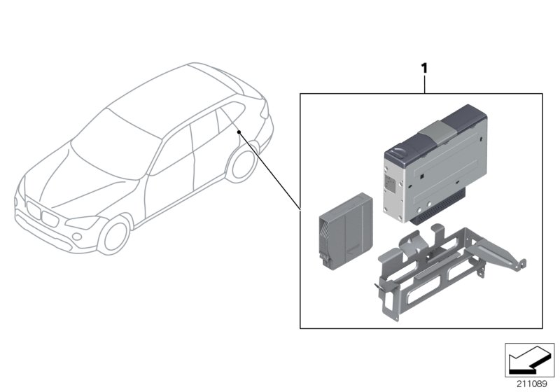 Retrofit kit, CD-changer