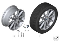 BMW LA wheel, V-spoke 281 - 19"