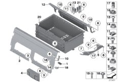 Rivestimento di bagagliaio