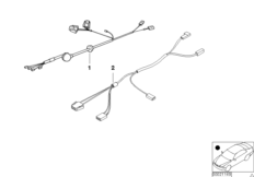 Repair wiring for trunk lid