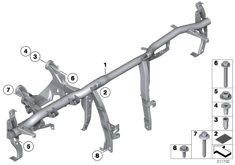 Carrier instrument panel