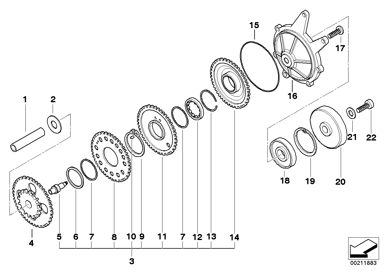 Generator-Anlasserfreilauf