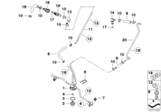 Brandstofverdeler/drukregulator