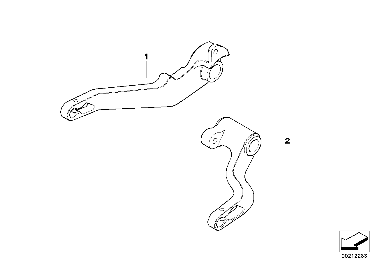 Rempedaal en schakelhendel gefreesd