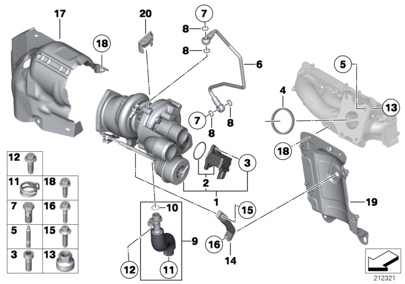 Turbocompressor com lubrificação