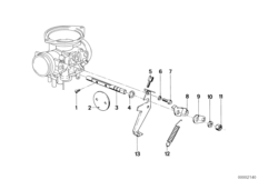 Carburetor/throttle control