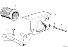 Caja del filtro de aire