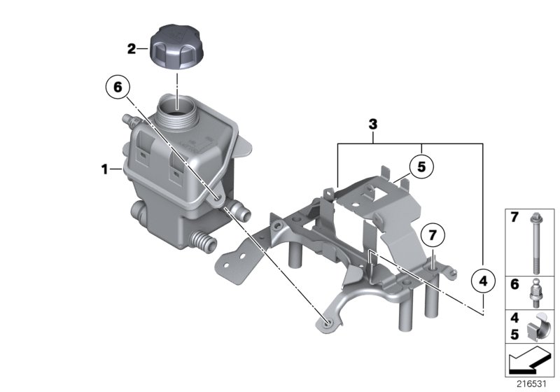 Expansiereservoir intercooler