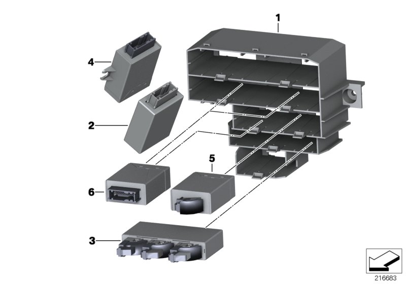 Control unit box