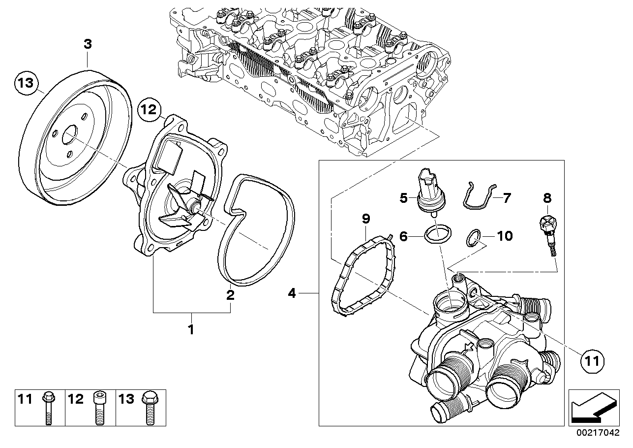 Waterpump - Thermostat