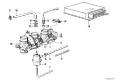 Throttle housing assy/control unit