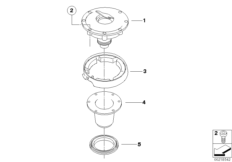 Fuel tank filler cap