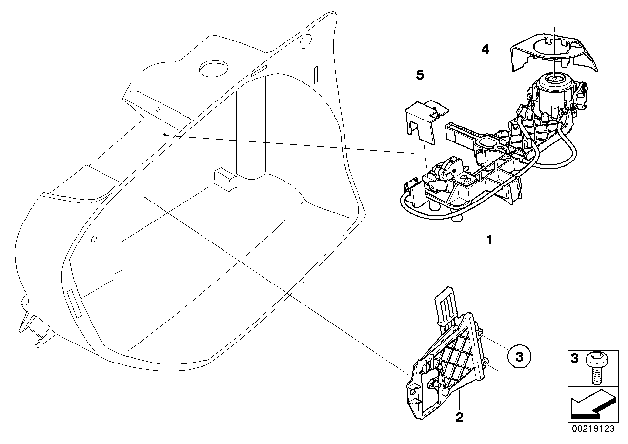 Lås topbox 28l