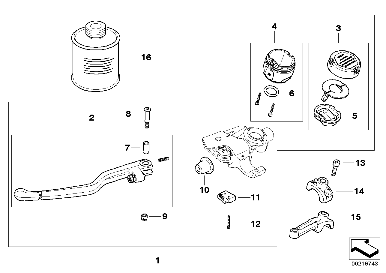 クラッチレバーフィッティング