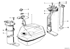 Reservoir/alimentation de carburant