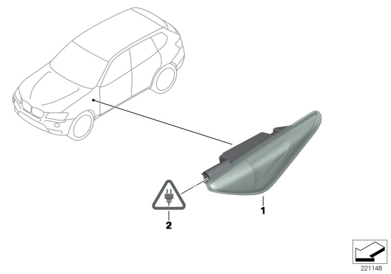 Clignotant avant/latéral