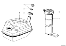 Zbiornik paliwa/Elementy dod.