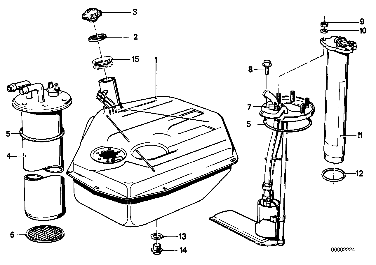 Kraftstofftank/Kraftstofförderung